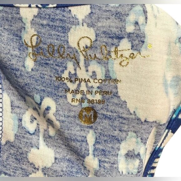 Lilly Pulitzer Melle Dress in Get In Line print M - Picture 5 of 5